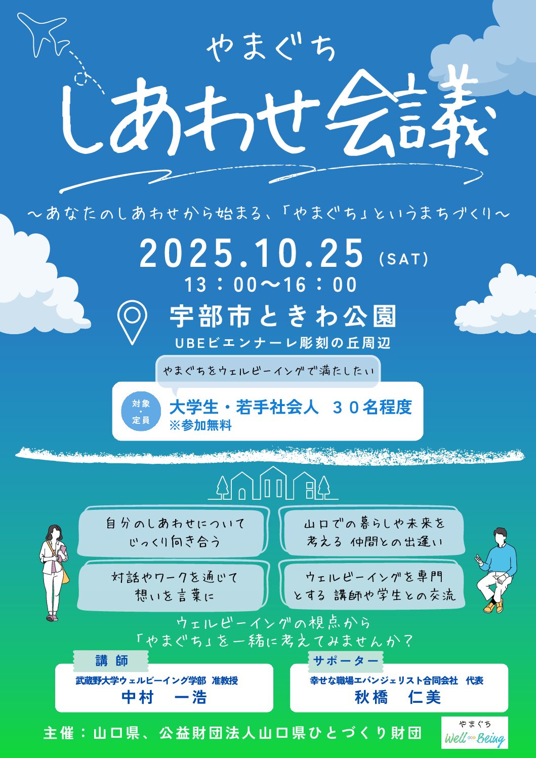 画像：【参加者募集】やまぐち「しあわせ会議」